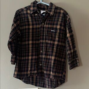 Vintage OshKosh B'gosh Plaid Flannel Shirt